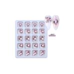 Beauty Box 20 Adet Nail Art Lüks Tırnak Süsleme Kristal Taşları Kalıcı Oje Protez Tırnak Süsleme Göz Makyajı