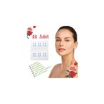 Beauty Box 44 Adet Yüksek Kalite Anında Etkili Kırışıklık Karşıtı Yüz Kaş Boyun Gıdı Gerdirme Şeffaf Bantlar