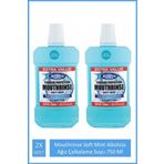 BEAUTY FORMULAS Mouthrinse Soft Mint Mint Ağız Çalkalama Suyu Alkolsüz 750ml 2X
