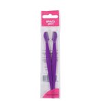 Beauty Girl Mor Mini 2'li Kaş Usturası