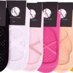 Beauty Mark 6'lı Yüksek Kalite Pilates Yoga Çorabı