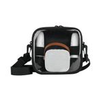 Beautyflier Mini Karaoke Makinesi Çocuklar için Omuz Çantası, Taşınabilir Bluetooth Hoparlör ve 2 Mikrofon için Askılı Çanta, Mini Bluetooth Hoparlör için Crossbody Çanta, Seyahat ve Dış Mekana Uygun
