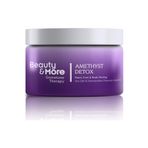Beauty&More Ametist Detox El, Ayak ve Vücüt Peelingi 300 G Sea Salt + Simmondsia Chinensis Seed Oil+ Ametist Powder