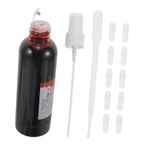 Beavorty 1 Set Yıkanabilir Sahte Kan Gerçekçi Prop Performanslar İçin Yapay Kan Parti Dekorasyonları Cadılar Bayramı Makyaj Planları (150ml)