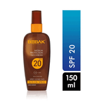 Bebak 150 ML SPF20+ Güneş Yağı