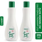 Bebak 2x215 ml Acı Badem Makyaj Temizleme ve Nemlendirici Bakım Sütü