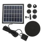 BEBALETY 1 set ev tipi solar fıskiye, küçük solar havuz pompası, güneş enerjili su fıskiyesi