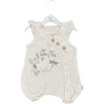 Bebbemini Bebek Tulumu 2348 - Gri - Yeşil - 3 - 6 Ay