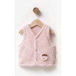 Bebbemini Bebek Yelek 2405 - Pembe - 9 - 12 Ay