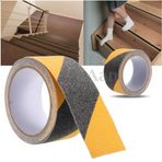 Bebe Diyarı Kaydırmaz Bant Sarı/Siyah – 50 mm x 25 Mt - Sarı - Siyah