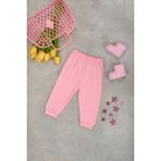 Bebe Tospik Pamuklu Yumuşak Kız - Erkek Bebek Alt - Pembe - 9 - 12 Ay