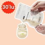 Bebebao Anne Sütü Saklama Poşeti 200 ml 30 'lu - Şeffaf