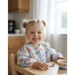 Bebechi Laura Baby Kız Çocuk 3-8 Yaş Boyama ve Aktivite Önlüğü - 3 - 8 Yaş - Çok Renkli