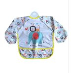 Bebechi Laura Baby Uzun Kollu Sıvı Geçirmez Mama ve Aktivite Önlüğü - Çok Renkli - 6 - 24 Ay