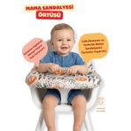 Bebechi Mama Sandalyesi Örtüsü Safari Desen