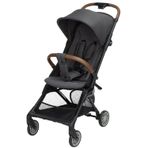 Bebeconfort Zephir kompakt bebek arabası, 0 – 4 yaş (22 kg'a kadar), hafif seyahat arabası (4,5 kg), uçak için, yaslanma pozisyonu, sepet, mineral grafit