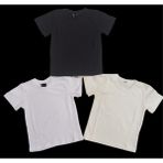 Bebedino Basic Düz Bisiklet Yaka Kısa Kollu Likralı Badi Sweat T-Shirt (3 Lü Paket Krem-Siyah-Beyaz) - 3 Yaş - Beyaz - Krem - Siyah