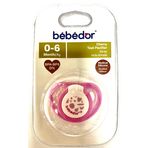 Bebedor 101 0-6 Ay Kiraz Emzik Pembe