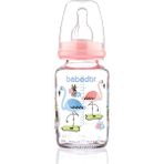 Bebedor 30302 125 ml Pembe Desenli Cam Biberon