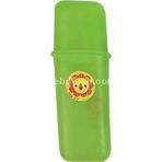 Bebedor 9557 Zoo Yeşil Bebek Çatal ve Kaşık Seti