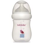 Bebedor 97322 Mor Desenli Geniş Ağızlı 180 ml PP Biberon