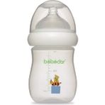 Bebedor 97322 Sarı Desenli Geniş Ağızlı 180 ml PP Biberon