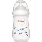 Bebedor 98322 Mavi Desenli Geniş Ağızlı 260 ml PP Biberon