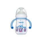Bebedor Antikolik Geniş Ağız Kulplu Biberon 240Ml Mavi 99322