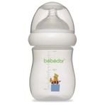 Bebedor Desenli Geniş Ağızlı PP Biberon 180ml, Sarı