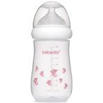 Bebedor Desenli Geniş Ağızlı PP Biberon 260ml, Pembe