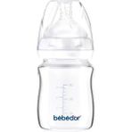 Bebedor Genis Agizli Isiya Dayanikli Cam Biberon 120 Ml