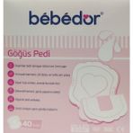 Bebedor Göğüs Pedi 40 Adet Ince Yapı Yeni