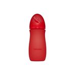 Bebedor Isı İle Renk Değiştiren Cam Biberon, 260 ml, 0-6 Ay, Kırmızı