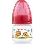 Bebedor Kırmızı 60 ml 0 Ay+ Desenli Mini Cam Biberon