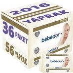 Bebedor Klasik 56x36 Set Islak Havlu Mendil