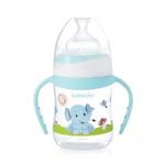 Bebedor Mavi 150 ml 0 Ay+ Geniş Ağız Kulplu Biberon