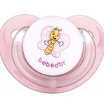 Bebedor No 1 0 - 6 Ay Pembe Silikon Damaklı Desenli Emzik