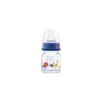 Bebedor Özel Amaçlı Desenli Mini Cam 60 ml Biberon Lacivert