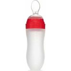 Bebedor Silikon Kaşıklı Biberon 120ML 7509 Yavaş Akış Özelliği ile Çocuklar İçin Güvenli Kullanım - 2351-Damaklı Yavaş Akış