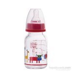 Bebedor SL 125 ml Kırmızı Cam Biberon