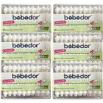Bebedor x 6 Adet Organik Güvenlikli Kulak Temizleme Çubuğu 60 Adet - 0 - 4 Yaş