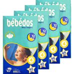 Bebedos No:4 Maxi 176 Adet Bebek Bezi