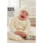 bebegen Krem Bebek Triko Patikli Tulum