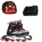 Bebeji 30-33 Kırmızı Işıklı Paten Set