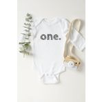 Bebek 1 Yaş One Black Uzun Kol Çıtçıtlı Body, 2 Yaş