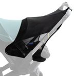 Bebek arabası güneş tentesi, fonksiyonel güneş koruması, Doona araba koltuğu ile uyumlu, 360 güneş tentesi, bebek arabası, bebek arabası için UV korumalı, güneş koruması, bebek arabası aksesuarları