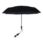 Bebek Bahçeleri Şemsiyesi - Pram Parasol | Puset için Evrensel Parasol Şemsiyesi | Sabitleme cihazında klipsli Bu-ggy parasol | Bebek arabaları için nefes alabilen taşınabilir güneş gölgesi, bebek gün