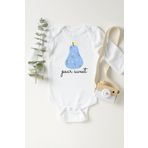Bebek Beyaz Armut Uzun Kollu Çıtçıtlı Body 5522jka, 3 Yaş