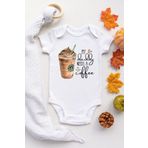 Bebek Beyaz Çıtçıtlı Body COFFEE348, 3 Yaş