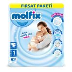 Bebek Bezi Fırsat Paketi 1 Beden 2-5 Kg 82 Adet